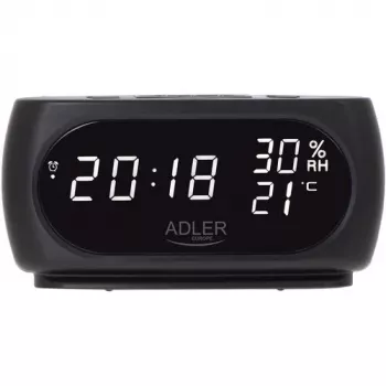 Adler AD 1186 Wecker Digitaler Wecker Schwarz