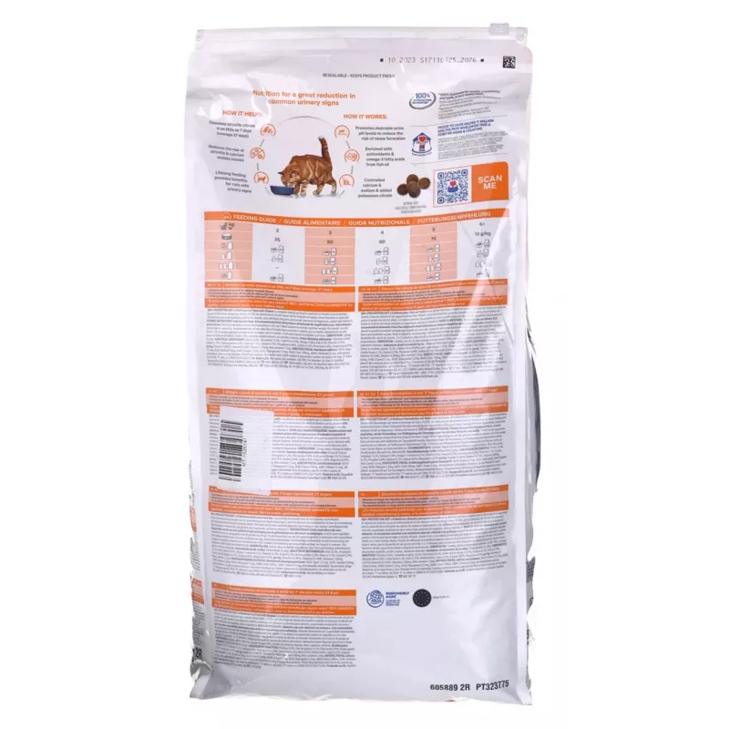 HILL'S PRESCRIPTION DIET Feline c/d Urinary Care Multicare Trockenfutter für Katzen Huhn 8 kg