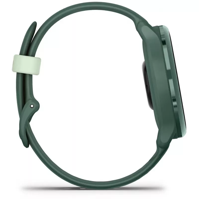 Smartwatch GARMIN vívoactive 6 – Sportuhr, 42 mm Aluminium/Polymer-Gehäuse, AMOLED 1,2 Zoll, GPS, 5 ATM, optischer HR, SpO2, 8 GB, grün