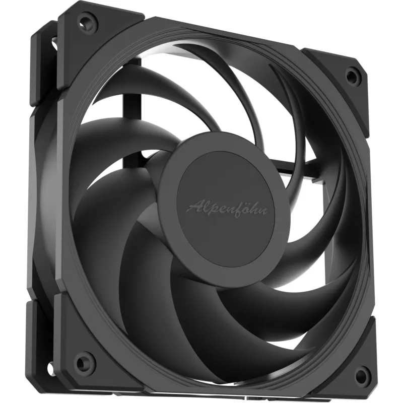 ALPENFÖHN Jetstream 120mm PWM Gehäuselüfter - Schwarz