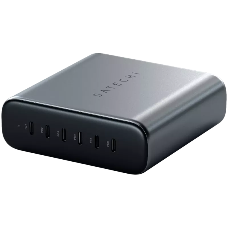 Indoor-Ladegerät Satechi ST-C200GM-EU Universal Grau 6 USB Type-C-Anschlüsse