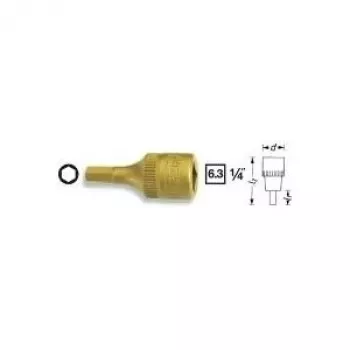 Hazet Innensechskant-Schraubendrehereinsatz 6,3 mm (1/4) 8501-3 Länge 28 mm (8501-3)