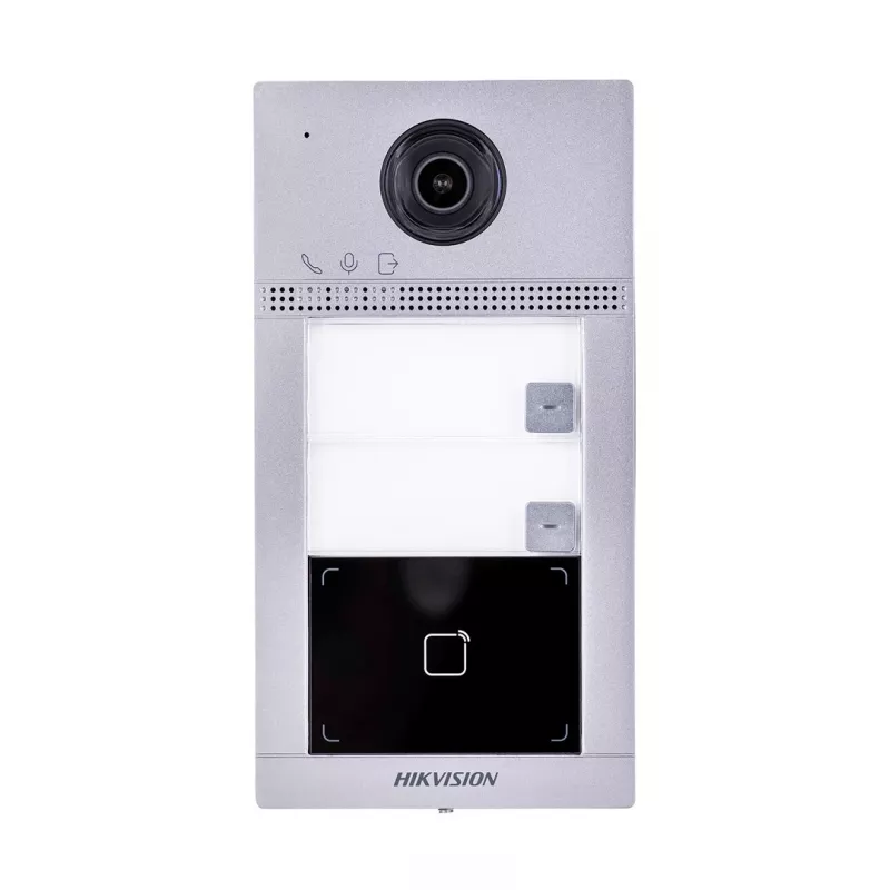 Video-Gegensprechanlage Hikvision DS-KV8213-WME1(C) 2 MP Grau IP65