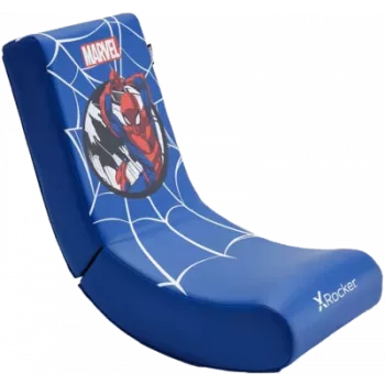 X Rocker Marvel Spider-Man Gaming-Bodensessel blau