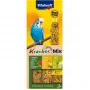 VITAKRAFT Cracker Mix Banane, Kiwi, Pfeffer - Leckerli für Wellensittiche - 3 Stk.