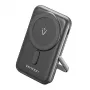 Powerbank Vention 10000mAh Magnetic Wireless 20W, 1×USB-C, kabelloses Laden, schwarz