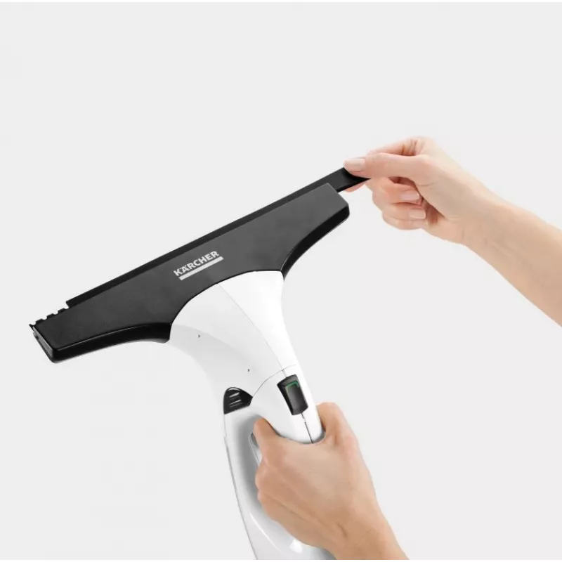 Kärcher WV 2 PLUS Akku-Fenstersauger 0,1 L Schwarz, Weiß