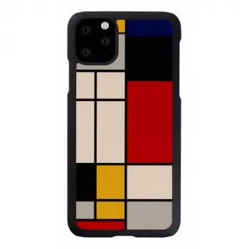 Smartphone-Hülle man and wood für iPhone 11 Pro Max — wood Schwarz