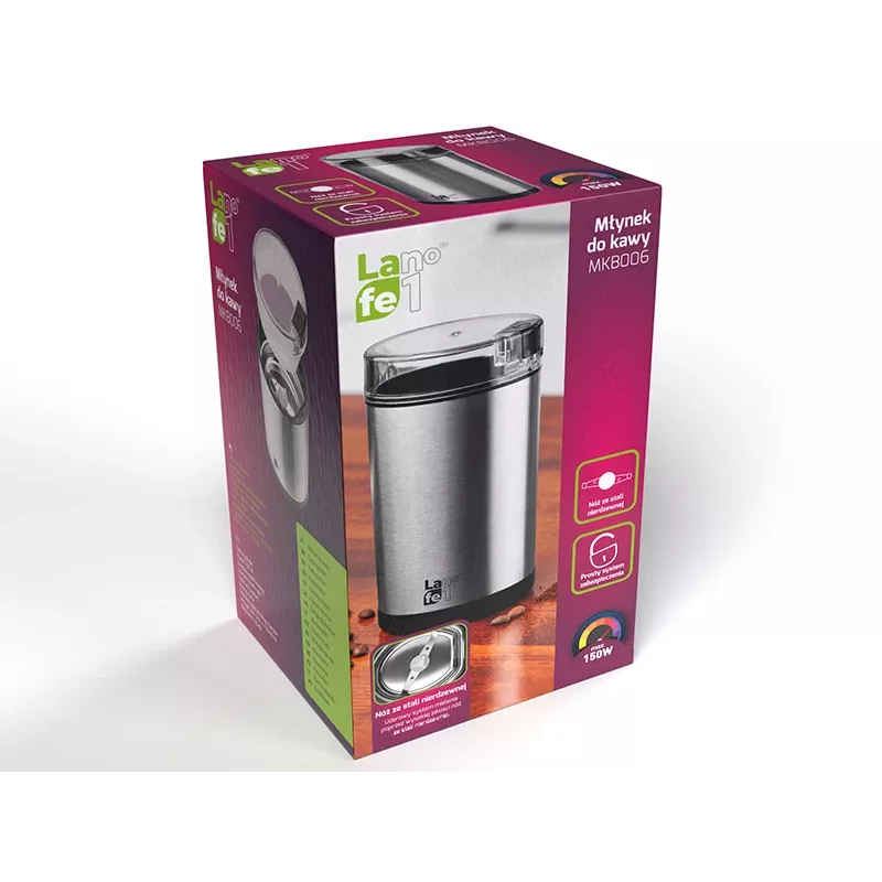 Kaffeemühle LAFE MKB-006 Edelstahl