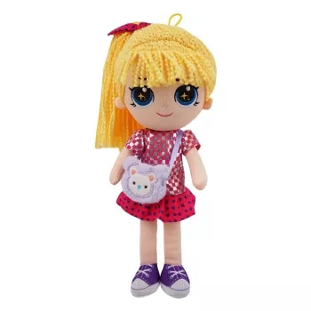 Puppe TULILO Maja Rug 38 cm — weiche Spielpuppe, 38 cm Höhe