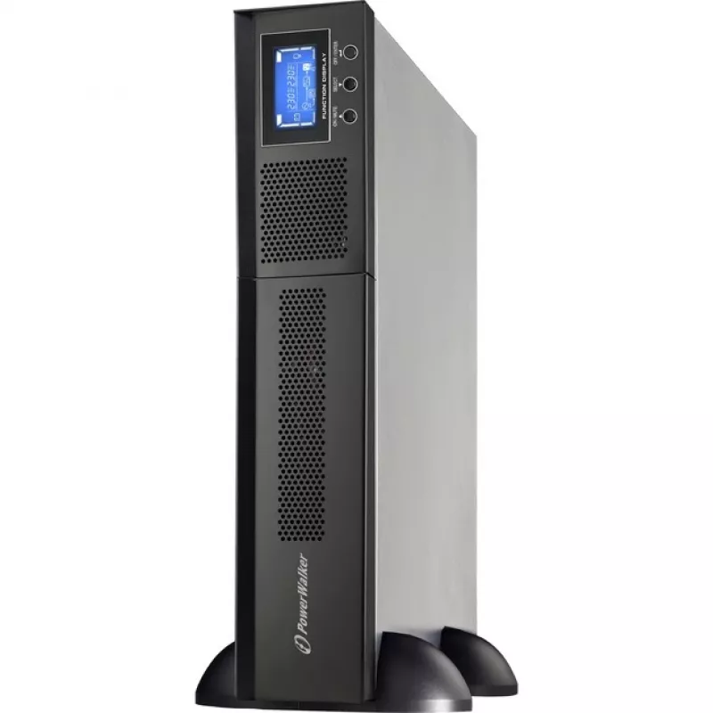Bluewalker PowerWalker VFI 1000RM LCD - USV - 800 Watt - 1000 VA 7 Ah - RS-232, USB - 8 Ausgangssteckdosen - 2U - 48,3 cm (19) (10120144)