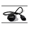 APC AP9880 Stromkabel Schwarz 0,6 m C14-Kupplung CEE7/7