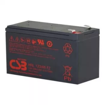 Versiegelte Blei-Säure-Batterie csb battery HRL1234W 12V 9Ah VRLA für USV, Alarm und Notbeleuchtung