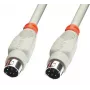 Lindy PS/2 1.0m PS/2-Kabel 1 m Grau