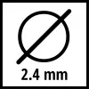 Trimmer-Schneidfaden EINHELL Super Cut Line 2,4 mm, MPN 3436654, Einzelspule