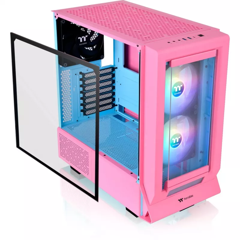 PC-Gehäuse Thermaltake Ceres 350 MX Midi Tower Pink