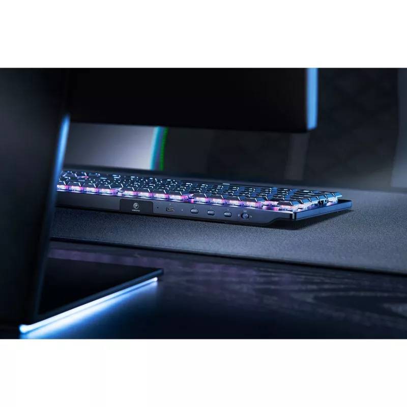Gaming-Tastatur Razer RZ03-04370400-R3G1 USB RF Wireless Bluetooth QWERTZ Deutsch Schwarz