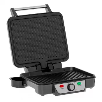 Mesko MS 3050 Kontaktgrill, 1800 W, Schwarz/Edelstahl