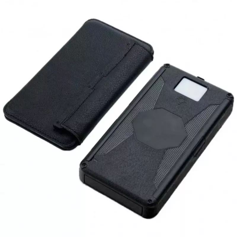 Tragbare Powerbank PowerNeed ES20000B 20000mAh — 2x USB 5V/2A, 9W, wasserbeständig, schwarz, 370 g