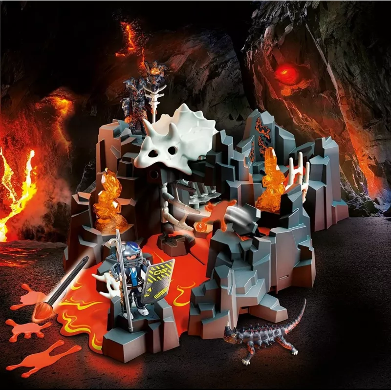Spielset Playmobil 70926 Hüter der Lavamine 5-10 Jahre Mehrfarbig