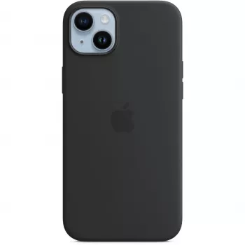 Apple iPhone 14 Plus Silikon Case mit MagSafe – Midnight