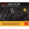 Speicherkarte Kodak EKMSD256GUHS2V2K SDXC UHS-II 256 GB Lesen 300 MB/s Schreiben 270 MB/s U3 V90 Klasse 10