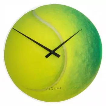 NeXtime klok 8803 Roger, Ø30 cm, Wand, Gelb
