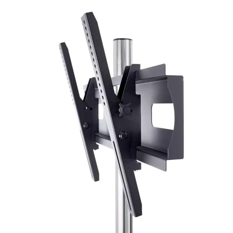 Edbak TR51 Monitor-Montageständer 152,4 cm 60 Zoll Boden Schwarz 80 kg Kapazität