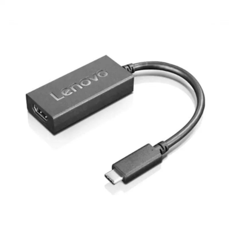 Lenovo USB-C auf HDMI 2.0b USB-Grafikadapter Schwarz