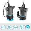 Tauchpumpe GARDENA 09018-47 — 550 W Motor für Wasserentfernung und -umleitung