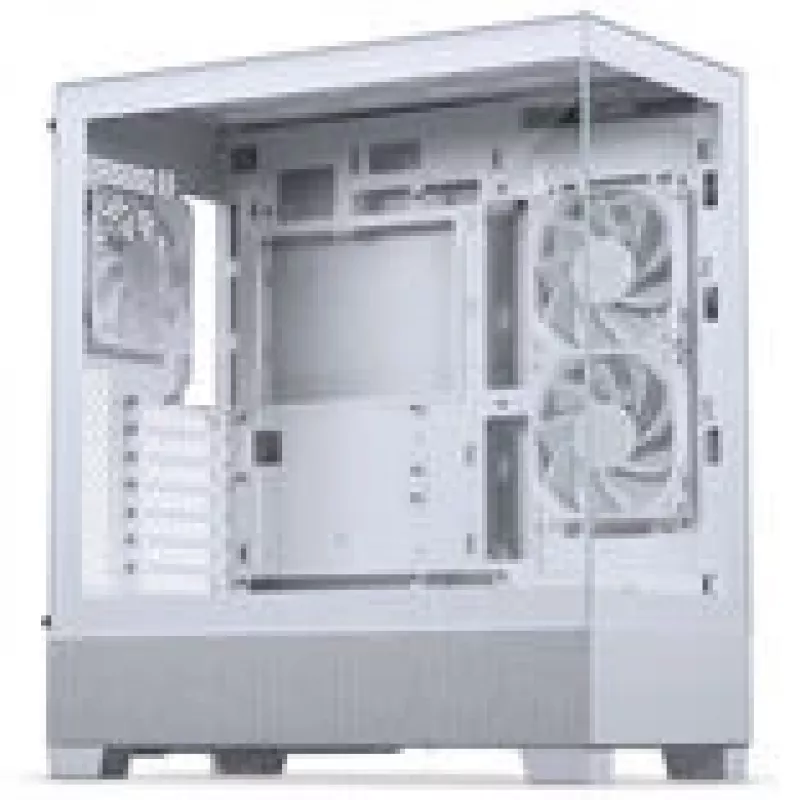 PHANTEKS XT View Matrix PC-Gehäuse, Midi-Tower, E-ATX, Temperglas, Matrix LED - Weiß (PH-XT523VM1_DWT01)