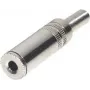 Audio-Mono-3,5-mm-Stecker ShiverPeaks 51110-M Metallverbinder
