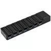 Desktop-USB-3.1-Gen-1-Hub SILVERSTONE SST-UC03B-PRO – 7 USB-Anschlüsse