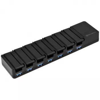 Desktop-USB-3.1-Gen-1-Hub SILVERSTONE SST-UC03B-PRO – 7 USB-Anschlüsse
