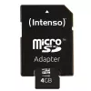 MEMORY MICRO SDHC 4GB C10/W/ADAPTER 3413450 INTENSO