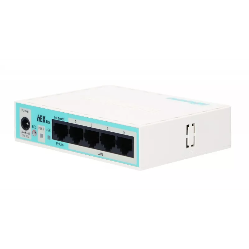 Mikrotik hEX lite kabelgebundener Router Weiß