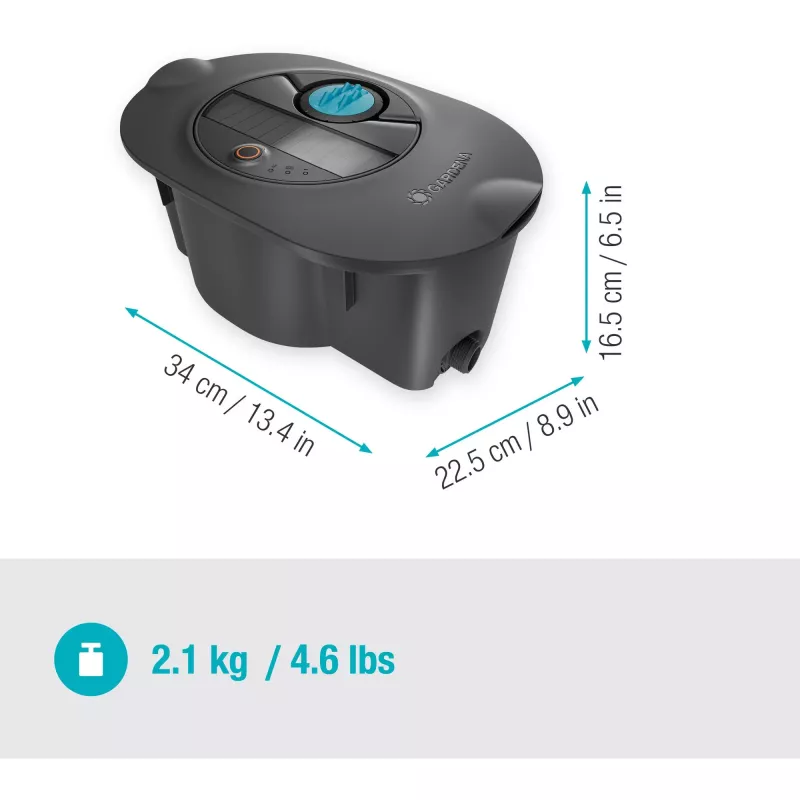 Gardena AquaPrecise Kreisregner Schwarz Grün 1 Stk.