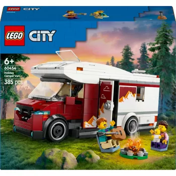 Konstruktionsspielzeug LEGO City Abenteuer-Camper 60454, 385 Teile, Höhe 80 mm, für Kinder ab 6 Jahren