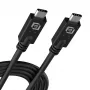 USB 40Gbps Typ-C-Kabel Akasa AK-CBUB67-10BK, 1 m, Hochgeschwindigkeits-Datenübertragung