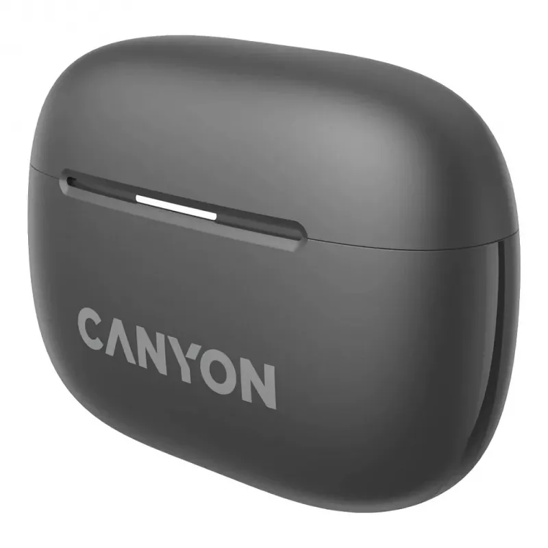 Canyon CNS-TWS10BK Kopfhörer und Headset True Wireless Stereo (TWS) In-Ear für Anrufe/Musik/Sport/Alltag USB Typ-C Bluetooth Schwarz (CNS-TWS10BK)