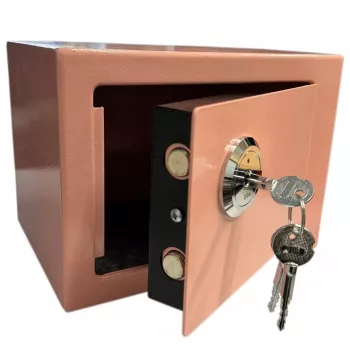 Extralink Home | Haussafe | Büro, Schlüsseltresor, Sicherheitssafe, Pink, S-404