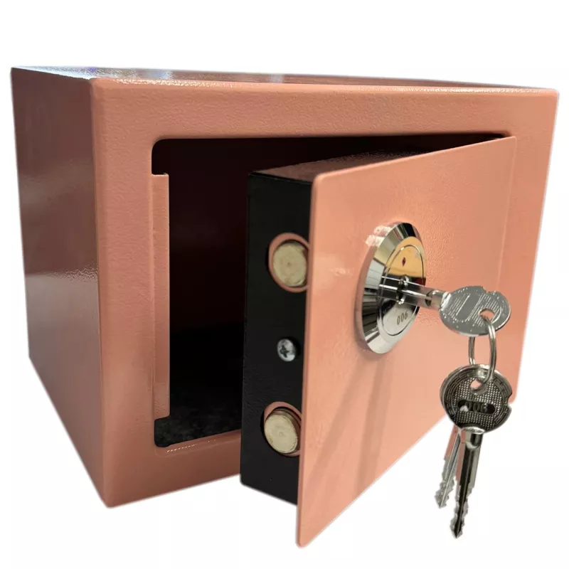 Extralink Home | Haussafe | Büro, Schlüsseltresor, Sicherheitssafe, Pink, S-404