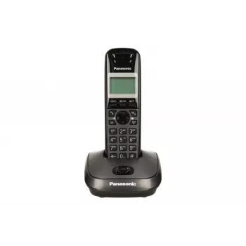 Panasonic KX-TG2511 DECT-Telefon Schwarz mit Rufnummernanzeige