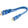 Audio-Kabel RCA 2 x RCA ShiverPeaks BS40045 0,2 m Blau