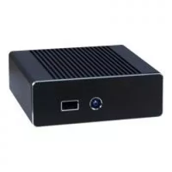 Inter-Tech IT-3900 NUC - Ultra-kompaktes Formfaktor-Gehäuse - UCFF - Netzteil 60 Watt - Schwarz (88881188)