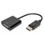 Assmann DisplayPort-Adapterkabel. DP - DVI (24+5) M/F. 0,15 m mit Verriegelung. DP 1.1 kompatibel. UL. bl. ohne Abschirmung. 32AWG (AK-340409-001-S)