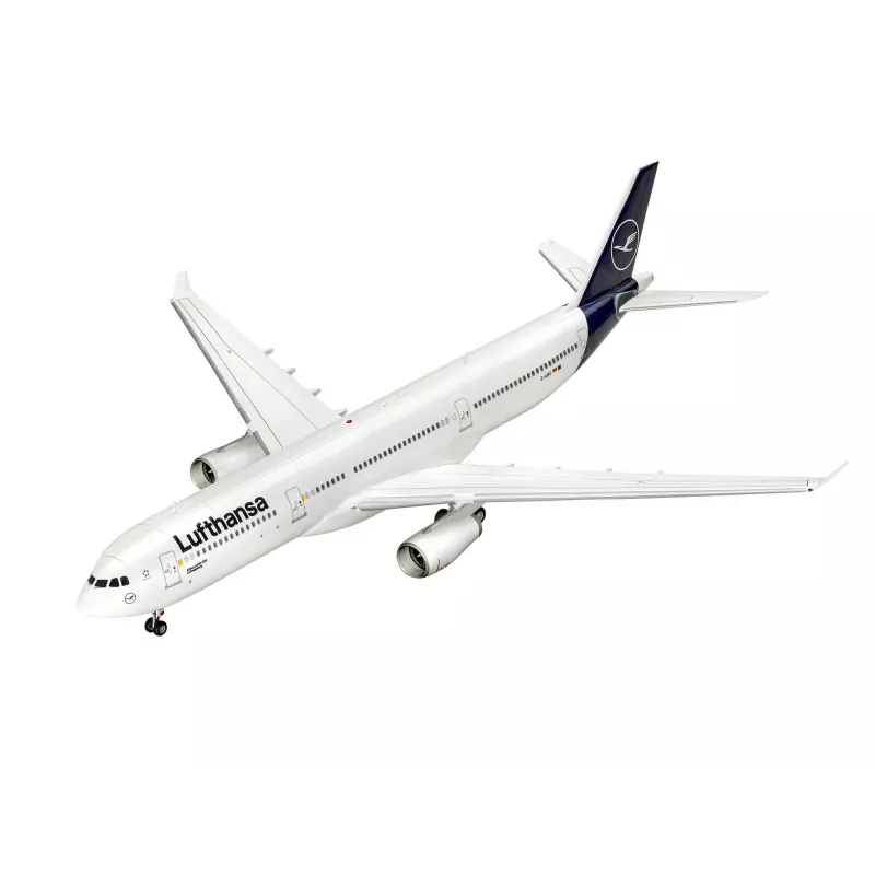 Plastikmodell Flugzeug REVELL Airbus A330-300 Lufthansa Maßstab 1:144