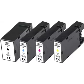 Renkforce Tinten-Kombipack ersetzt Canon PGI-1500XL (9182B004) kompatibel Schwarz, Cyan, Magenta, Gelb RF-5706078 (RF-5706078)