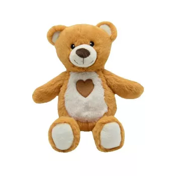 Maskottchen Teddybär braun 20 cm