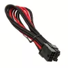 SilverStone PCIe-8-Pin-auf-PCIe-6+2-Pin-Kabel, 250 mm – schwarz/rot